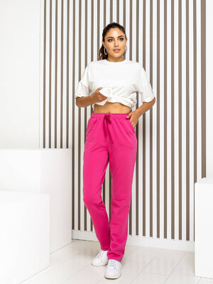 Купить Хлопковые брюки прямого покроя LINGERIE 170583  в Украина в Lingerie.ua - Одяг для дому та відпочинку, Фото 5