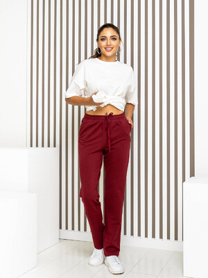 Купить Хлопковые брюки прямого покроя LINGERIE 170583  в Украина в Lingerie.ua - Одяг для дому та відпочинку, Фото 4