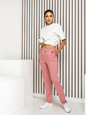 Купить Хлопковые брюки прямого покроя LINGERIE 170583  в Украина в Lingerie.ua - Одяг для дому та відпочинку, Фото 12