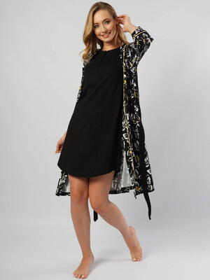 Купить Комплект из ночной сорочки и халата VIENETTA 1041530438 в Украина в Lingerie.ua - Одяг для дому та відпочинку, Фото 6