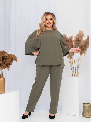 Купить Костюм из вискозы с брюками LINGERIE 170602  в Украина в Lingerie.ua - Одяг для дому та відпочинку, Фото 2