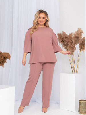 Купить Костюм из вискозы с брюками LINGERIE 170602  в Украина в Lingerie.ua - Одяг для дому та відпочинку, Фото 3