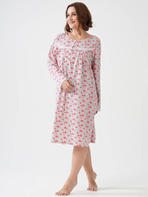 Купить Ночная сорочка (туника) VIENETTA 2015634008  большие размеры в Украина в Lingerie.ua - Одяг для дому та відпочинку, Фото 1