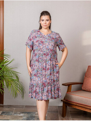 Купить Платье женское в складку COCOON J2-2188 в Украина в Lingerie.ua - Одяг для дому та відпочинку, Фото 3