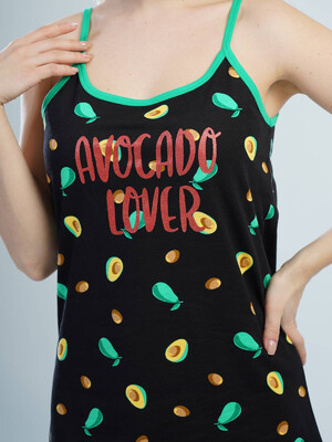 Купить Хлопковая ночная сорочка с принтом авокадо VIENETTA 1112656681 в Украина в Lingerie.ua - Одяг для дому та відпочинку, Фото 5