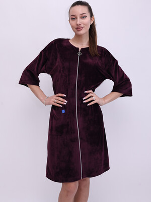 Купить Халат велюровий на блискавці LINGERIE 170477 в Украина в Lingerie.ua - Одяг для дому та відпочинку, Фото 2
