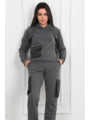Купить Повседневный костюм женский с капюшоном ADROM 3225 в Украина в Lingerie.ua - Одяг для дому та відпочинку, Фото 2