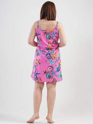 Купить Хлопковая ночная сорочка большого размера VIENETTA 1121160263 в Украина в Lingerie.ua - Одяг для дому та відпочинку, Фото 4