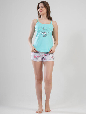 Купить Хлопковый комплект с шортами VIENETTA 1115240724 в Украина в Lingerie.ua - Одяг для дому та відпочинку, Фото 5