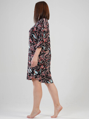 Купить Туника большого размера из вискозы VIENETTA 1114912451 в Украина в Lingerie.ua - Одяг для дому та відпочинку, Фото 2