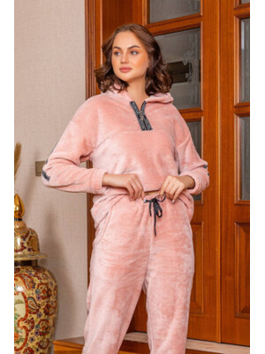 Теплий жіночий костюм із капюшоном COCOON U84-5019