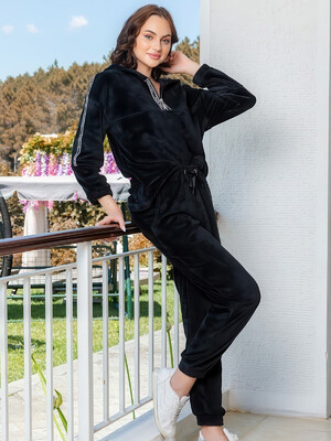 Купить Теплый женский костюм с капюшоном COCOON U84-5019 в Украина в Lingerie.ua - Одяг для дому та відпочинку, Фото 6