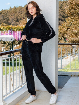 Купить Теплый женский костюм с капюшоном COCOON U84-5019 в Украина в Lingerie.ua - Одяг для дому та відпочинку, Фото 3