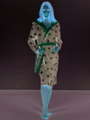 Купить Халат ANGELS SECRET 16027 вельсофт в Украина в Lingerie.ua - Одяг для дому та відпочинку, Фото 2