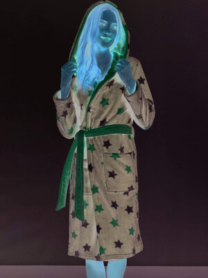 Купить Халат ANGELS SECRET 16027 вельсофт в Украина в Lingerie.ua - Одяг для дому та відпочинку, Фото 6