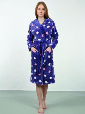 Купить Халат ANGELS SECRET 16027 вельсофт в Украина в Lingerie.ua - Одяг для дому та відпочинку, Фото 8