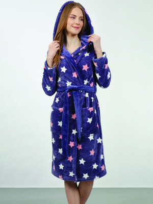 Купить Халат ANGELS SECRET 16027 вельсофт в Украина в Lingerie.ua - Одяг для дому та відпочинку, Фото 10