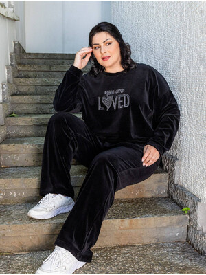 Купить Костюм велюровый COCOON U61-1122 большие размеры в Украина