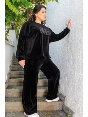 Купить Костюм велюровый COCOON U61-1122 большие размеры в Украина в Lingerie.ua - Одяг для дому та відпочинку, Фото 9