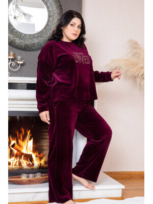 Купить Костюм велюровый COCOON U61-1122 большие размеры в Украина в Lingerie.ua - Одяг для дому та відпочинку, Фото 8