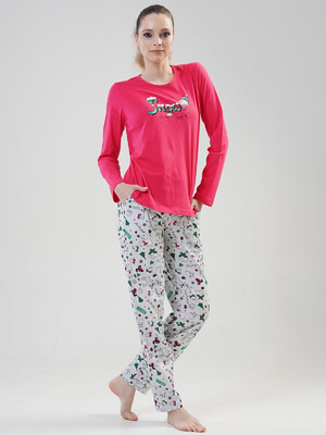 Трикотажний домашній костюм з довгим рукавом VIENETTA 2041520414