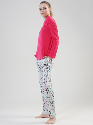 Купить Трикотажный домашний костюм с длинным рукавом VIENETTA 2041520414 в Украина в Lingerie.ua - Одяг для дому та відпочинку, Фото 8