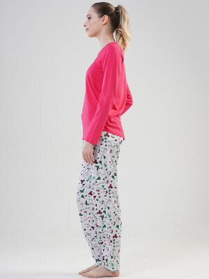 Купить Трикотажный домашний костюм с длинным рукавом VIENETTA 2041520414 в Украина в Lingerie.ua - Одяг для дому та відпочинку, Фото 5