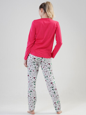 Купить Трикотажный домашний костюм с длинным рукавом VIENETTA 2041520414 в Украина в Lingerie.ua - Одяг для дому та відпочинку, Фото 4