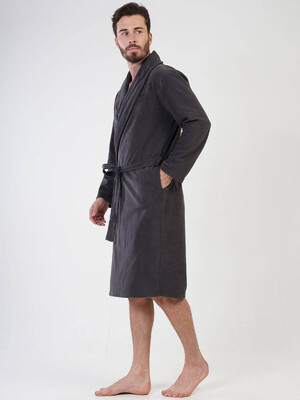 Купить Флісовий чоловічий халат VIENETTA MAN 2030850000 в Украина в Lingerie.ua - Одяг для дому та відпочинку, Фото 4