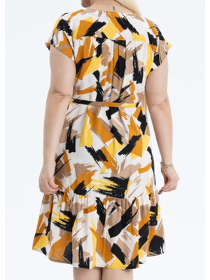 Купить Платье из вискозы с коротким рукавом и карманами JEN 03119  в Украина в Lingerie.ua - Одяг для дому та відпочинку, Фото 2