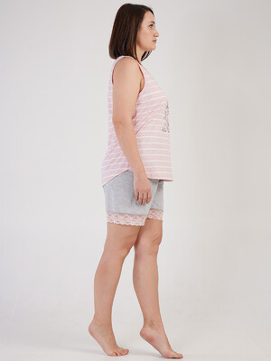 Купить Хлопковый комплект домашний с шортами VIENETTA 2115490000 в Украина в Lingerie.ua - Одяг для дому та відпочинку, Фото 2