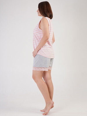 Купить Хлопковый комплект домашний с шортами VIENETTA 2115490000 в Украина в Lingerie.ua - Одяг для дому та відпочинку, Фото 4