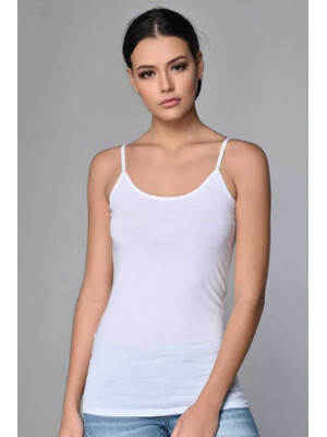 Купить Хлопковая майка на тонких бретельках SEVIM 3859 в Украина в Lingerie.ua - Одяг для дому та відпочинку, Фото 3