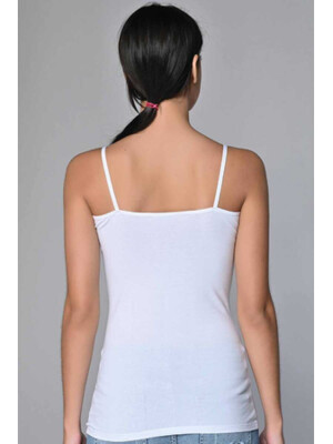 Купить Хлопковая майка на тонких бретельках SEVIM 3859 в Украина в Lingerie.ua - Одяг для дому та відпочинку, Фото 4