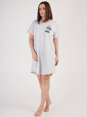 Купить Хлопковая домашняя туника VIENETTA 2122800000 в Украина в Lingerie.ua - Одяг для дому та відпочинку, Фото 1