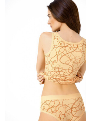 Купить Хлопковая майка  на широких бретелях JASMINE Bagira 5707-40 в Украина в Lingerie.ua - Одяг для дому та відпочинку, Фото 2