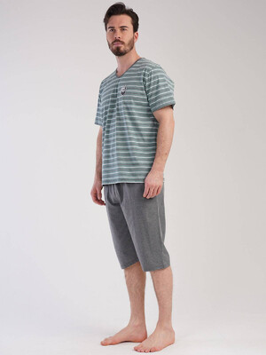 Купить Трикотажный комплект с бриджами VIENETTA MAN 2125570000 в Украина в Lingerie.ua - Одяг для дому та відпочинку, Фото 4