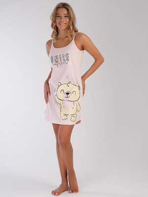 Купить Ночная сорочка на тонких бретельках VIENETTA 2121870000 в Украина в Lingerie.ua - Одяг для дому та відпочинку, Видео