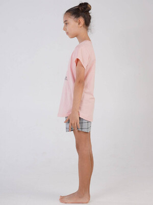 Купить Хлопковый комплект с шортами VIENETTA KIDS 2125841708 в Украина в Lingerie.ua - Одяг для дому та відпочинку, Фото 2