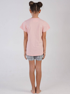 Купить Хлопковый комплект с шортами VIENETTA KIDS 2125841708 в Украина в Lingerie.ua - Одяг для дому та відпочинку, Фото 3