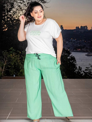 Купить Костюм из вискозы с брюками большого размера COCOON К8-8052 в Украина в Lingerie.ua - Одяг для дому та відпочинку, Фото 2