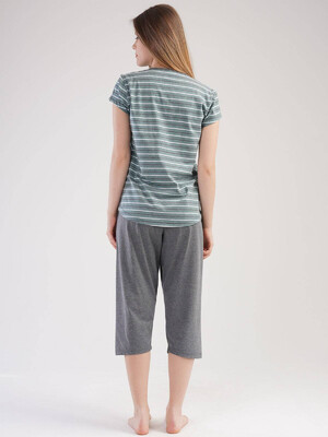 Купить Хлопковый комплект с капри VIENETTA 2125540000 в Украина в Lingerie.ua - Одяг для дому та відпочинку, Фото 2