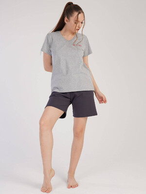 Хлопковый комплект с шортами VIENETTA 3010190000