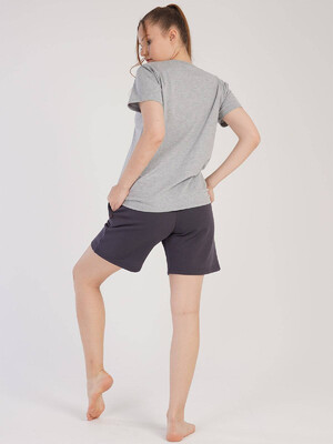 Купить Хлопковый комплект с шортами VIENETTA 3010190000 в Украина в Lingerie.ua - Одяг для дому та відпочинку, Фото 5