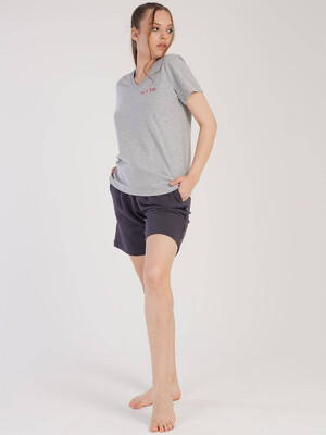 Купить Хлопковый комплект с шортами VIENETTA 3010190000 в Украина в Lingerie.ua - Одяг для дому та відпочинку, Фото 6