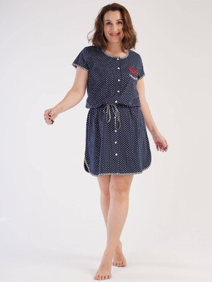 Купить Халат летний на пуговицах VIENETTA 3020091404 в Украина в Lingerie.ua - Одяг для дому та відпочинку, Видео