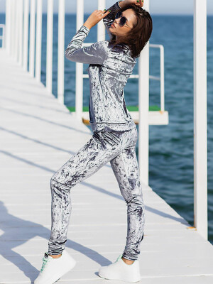 Купить Світшот з оксамиту LINGERIE 170056-1 Luxury в Украина в Lingerie.ua - Одяг для дому та відпочинку, Фото 3