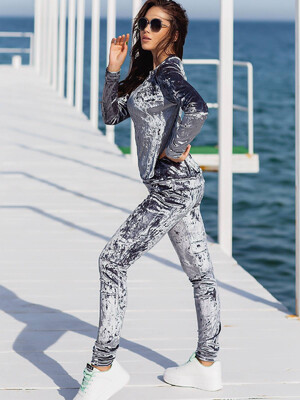 Купить Світшот з оксамиту LINGERIE 170056-1 Luxury в Украина в Lingerie.ua - Одяг для дому та відпочинку, Фото 4