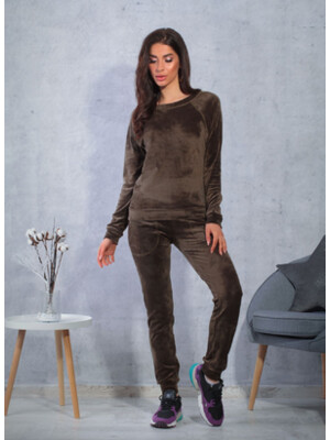 Купить Велюровый костюм женский LINGERIE 170052 в Украина в Lingerie.ua - Одяг для дому та відпочинку, Фото 25