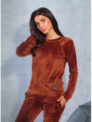 Купить Велюровый костюм женский LINGERIE 170052 в Украина в Lingerie.ua - Одяг для дому та відпочинку, Фото 28